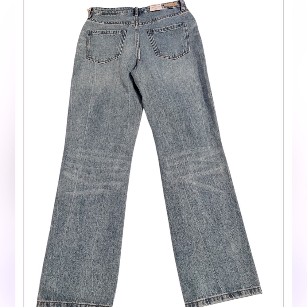 Blank NYC The Howard Distressed Mid Rise Loose Fit Jean 26 NWT - Picture 5 of 11